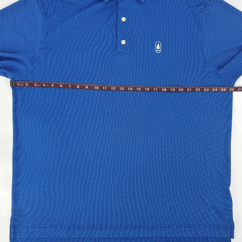 Men's FootJoy Golf Short Sleeve‎ Polo Shirt Blue XXL Riverton Country Club